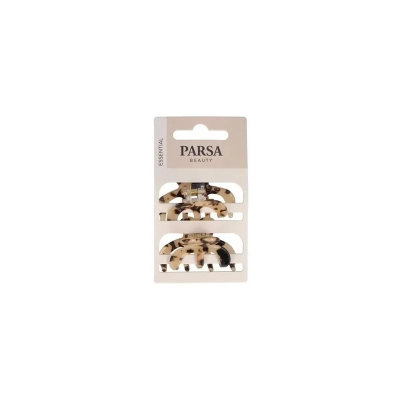 Parsa Beauty Haarklammer T-Shell Beige/Braun