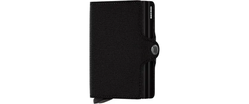 SECRID Portemonnaie Twinwallet Crisple Black