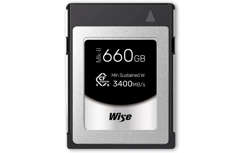 Wise CFexpress-Karte 4.0 Typ B PRO Mk-II 660 GB