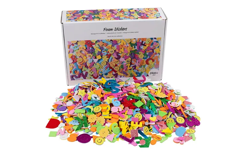 Creativ Company Moosgummi-Set verschiedene Motive multicolour, 2640 pieces