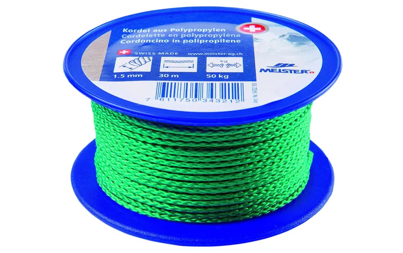 Meister Kordel Ø 1,5 mm, 30 m, 50 kg, verde