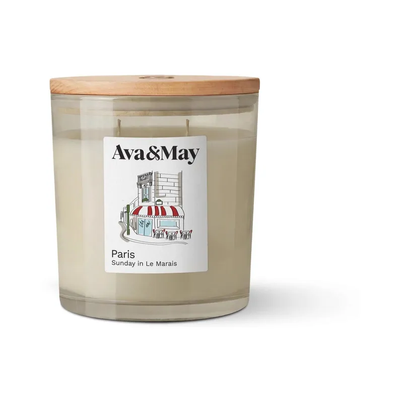 AVA & MAY Duftkerze Paris 410 g