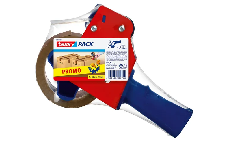 tesa Promopack Abroller et Kleberollen 48 mm x 50 m