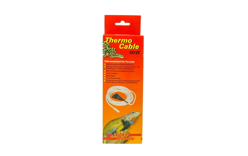 Lucky Reptile Substratheizer Heat Thermo Cable 80 W, 6.5 m