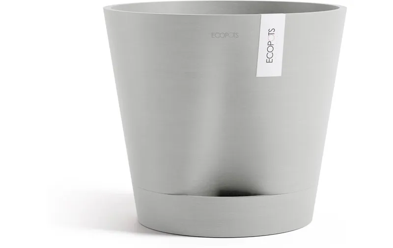 Ecopots Blumentopf Venice 2 Ø 40 cm Hellgrau