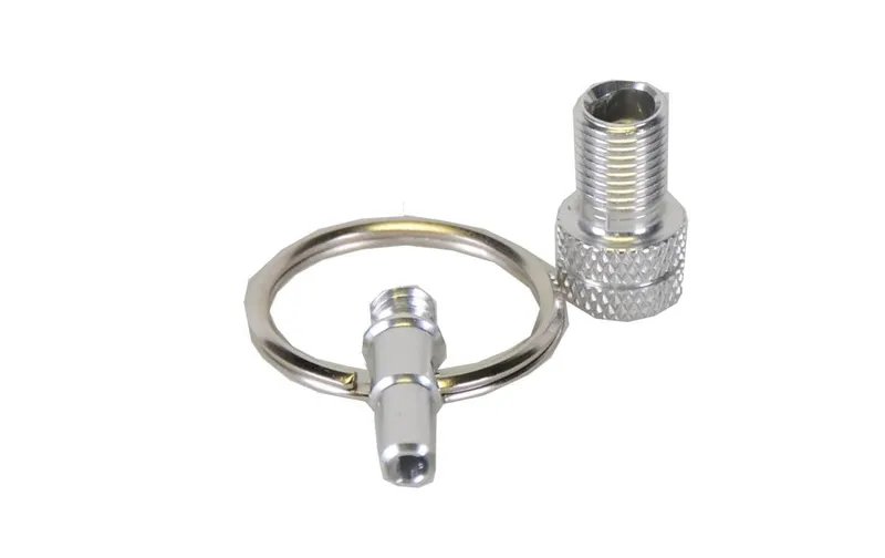 byschulz Ventiladapter Mini-Tool Silber