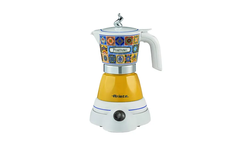 Ariete Positano Moka pour 4 tasses, Jaune