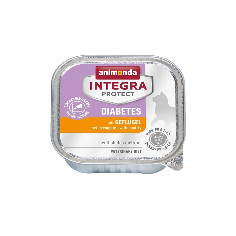 Animonda Integra Protect Nassfutter Diabetes Geflügel, 100 g