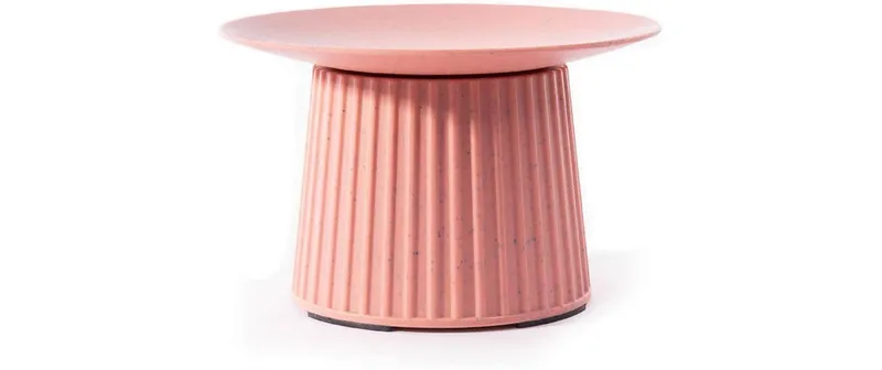 Martin Sellier Katzennapf melaminiert flach Rosa