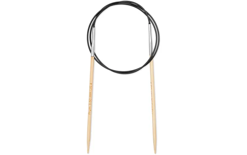 Prym 1530 Rundstricknadel BAMBUS 3.50 mm, 80 cm