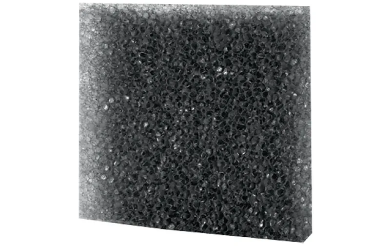 Hobby Aquaristik Filterzubehör Filterschaum grob, Schwarz, 50 x 50 x 3 cm
