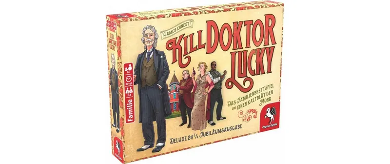 Pegasus Spiele Familienspiel Kill Doktor Lucky -DE