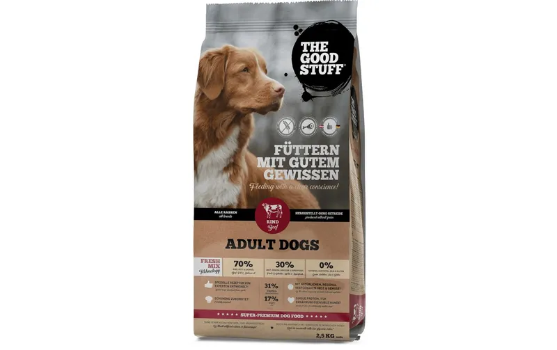 The Goodstuff Trockenfutter Rind Adult 2.5kg