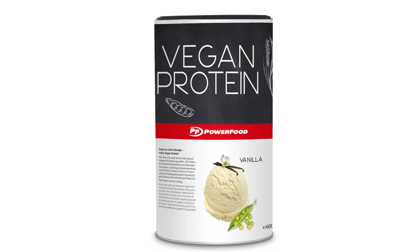 PowerFood Pulver Vegan Vanille 600 g