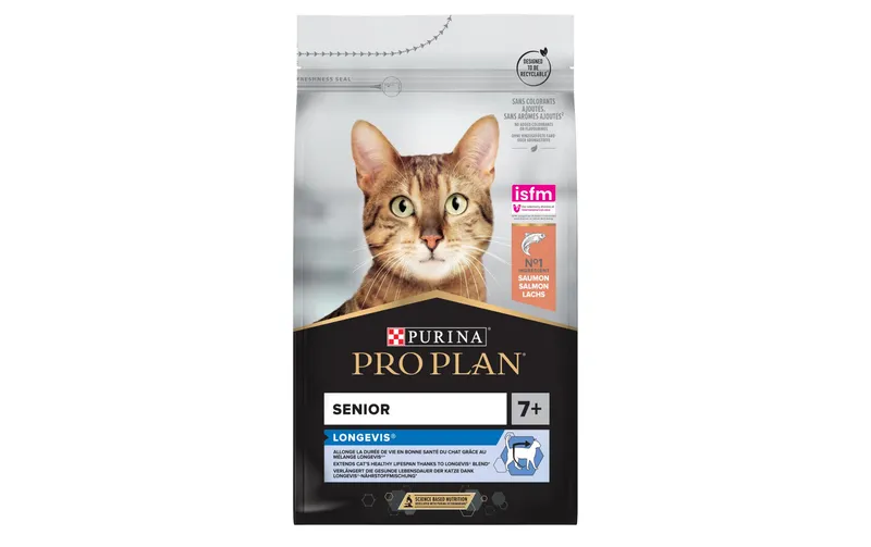 Purina Pro Plan Trockenfutter Longevis Adult 7+ Lachs 3 kg