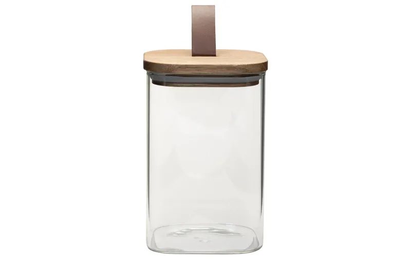 COCON Vorratsdose eckig 1 l, Transparent
