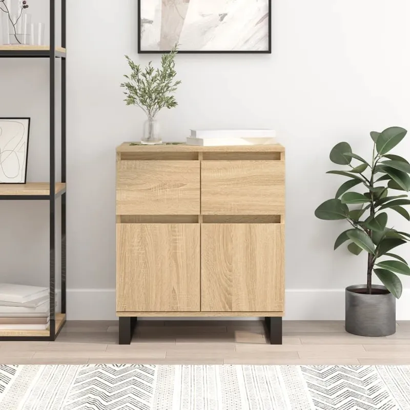 Sideboard Sonoma-Eiche 60x35x70 cm derivato del legno