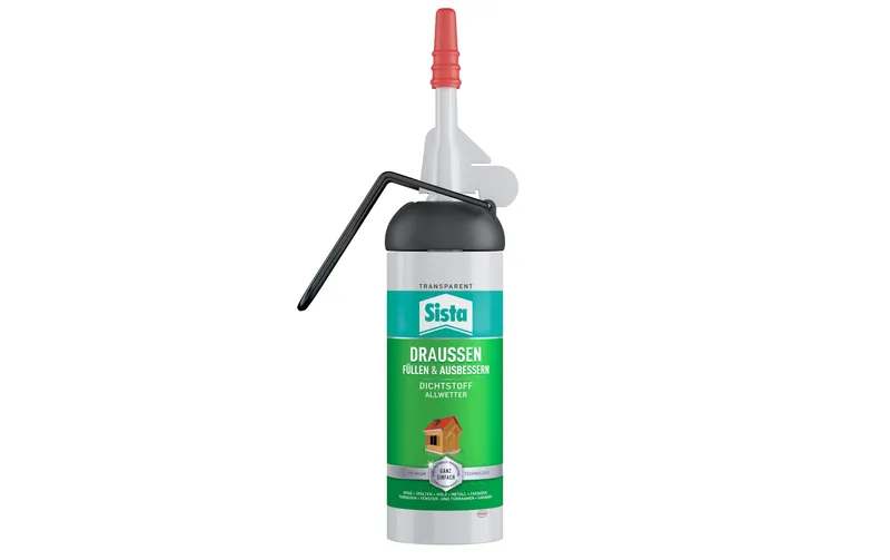 Sista Dichtmasse Draussen Füllen & Ausbessern 100 ml, transparent
