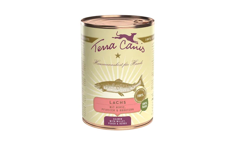 Terra Canis Nassfutter Classic Lachs, 400 g