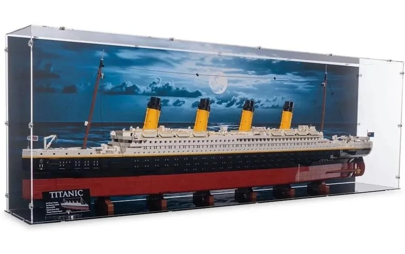 iDisplayit Baukasten Acryl-Display for LEGO 10294 Titanic
