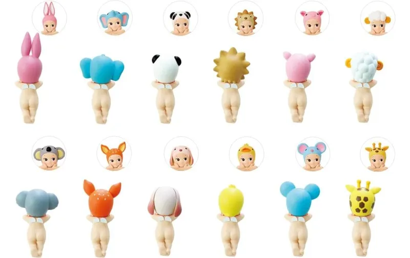 Sonny Angel Animal Hippers Sammelfigur Assortiert