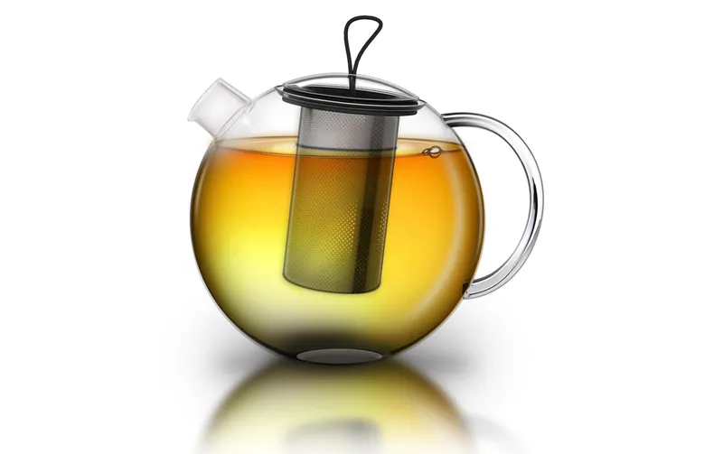 Creano Teekanne Jumbo 2 l, transparent