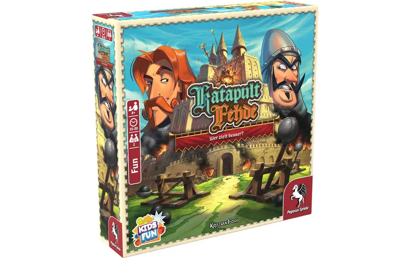 Pegasus Spiele Kinderspiel Katapult Fehde -DE