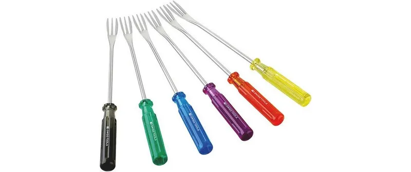 PB Swiss Tools Käsefonduegabel 6 Personen