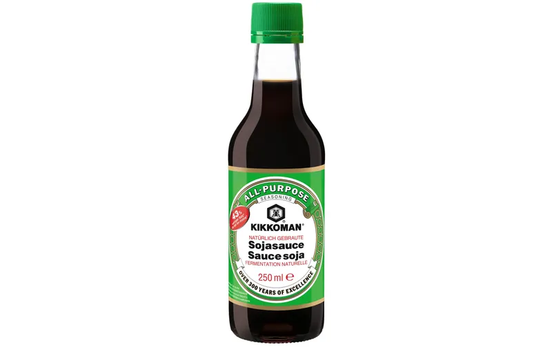 Kikkoman Soja Sauce with 43% weniger Salz 250 ml
