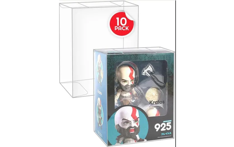 EvoRetro Acryl Box PET Gehäuse for Nendoroid Actionfiguren 10 St
