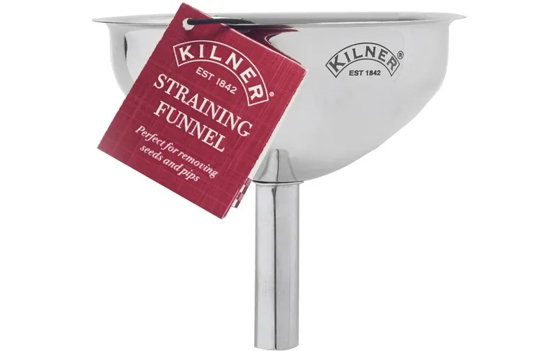 Kilner Trichter with Sieb, 14 cm silver