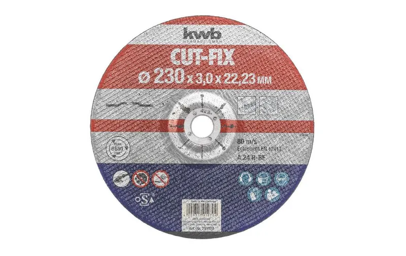 kwb Trennscheibe CUT-FIX, Metall Ø 230 x 3.0 mm