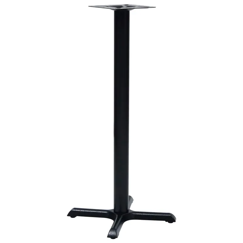 Bistrotisch-Gestell nero 56x56x107 cm Gusseisen