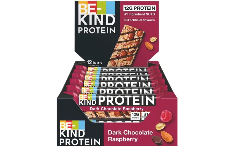 BE-KIND Protein Riegel Dark Chocolate Raspberry 12 x 50 g