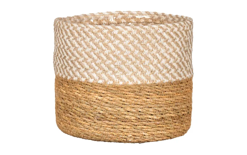 scheurich Pflanzengefäss Seagrass Nut Mix, 17 cm