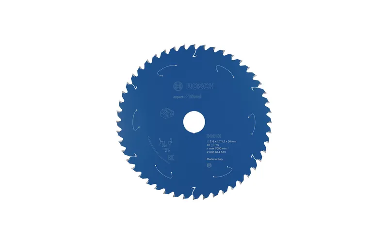 Bosch Professional Kreissägeblatt Expert for Wood 216 x 1.7 x 30 mm, 48 Z