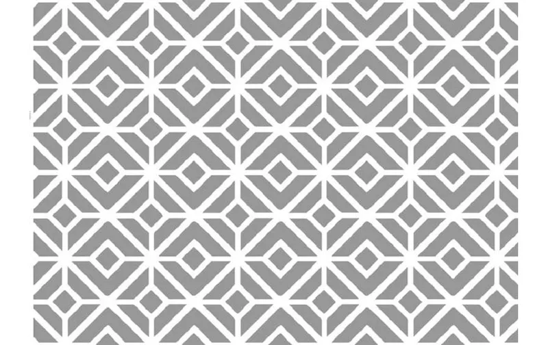 d-c-fix nappe Karo Mondiala 140 cm x 180 cm, gris/blanc