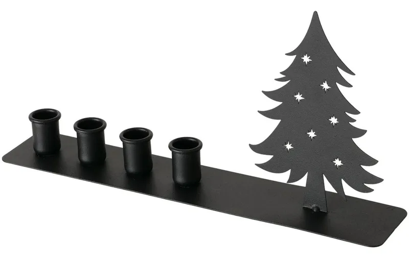Boltze Teelichthalter Waldan Metall, 38 x 18.2 cm