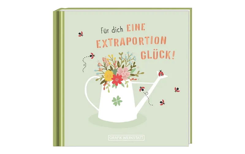 Grafik Werkstatt Minibuch pour dich eine extra Portion Glück!
