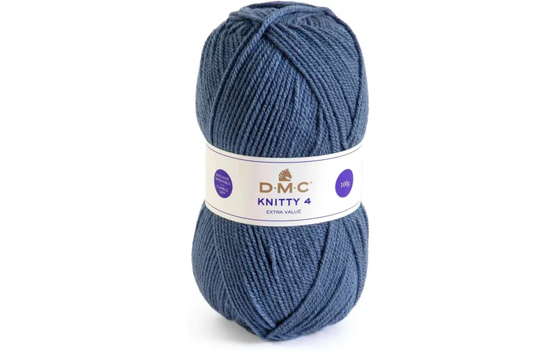 DMC Wolle Knitty 4 Mini Kobaltblau
