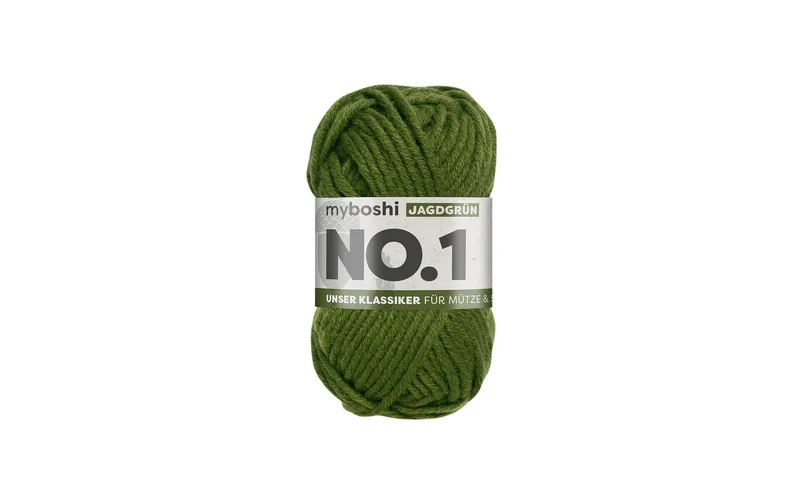myBoshi Wolle Nr.1 Jagdgrün 50 g, 55 m