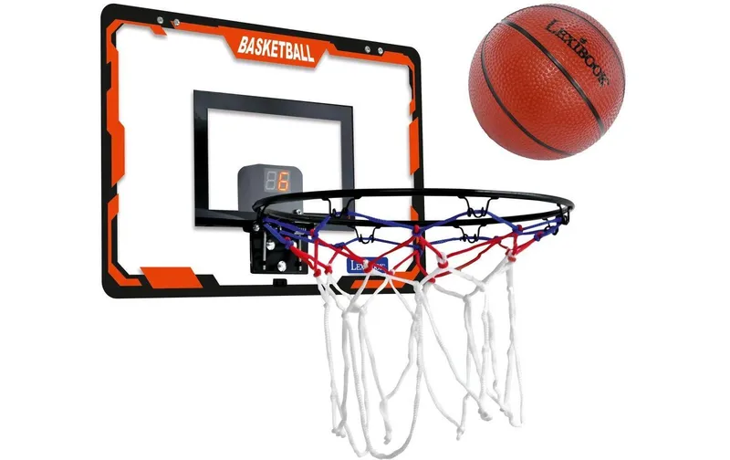 Lexibook Basketballkorb mit Punktezähler 45 x 30 x 3.8 cm