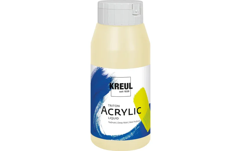 Kreul Acrylfarbe Triton Acrylic Liquid Beige 750 ml
