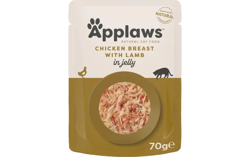 Applaws Nassfutter Huhn und Lamm Jelly 70 g