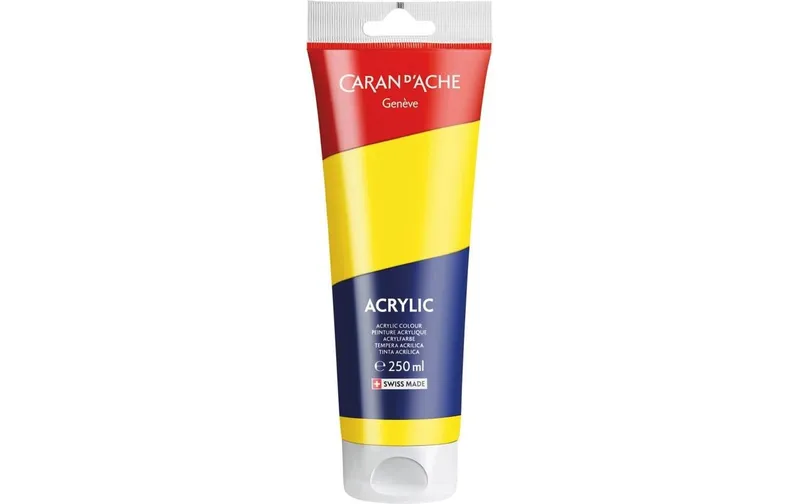 Caran d'Ache Acrylfarbe 250 ml, Gelb