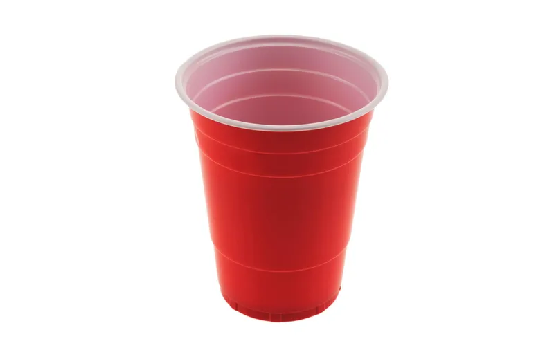 FTM Einwegbecher Beer Pong , 50 pezzi, rosso