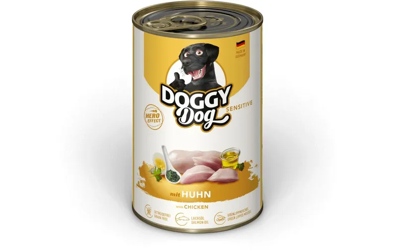 DOGGY Dog Nassfutter DoggyDog Dose Huhn Sensitive 400 g