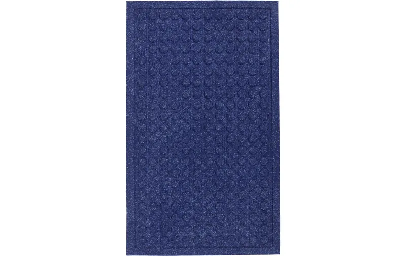 House Doctor Fussmatte Entry 75 x 45 cm blue