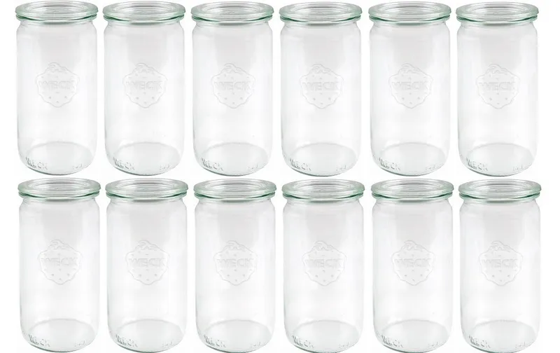 Weck Einmachglass 340 ml, 12 pieces