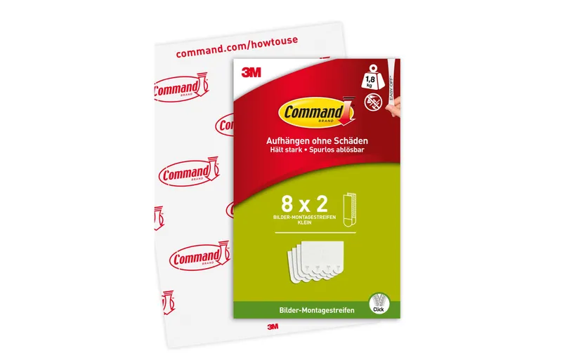 Command Montagekleber S 1.8 kg, bianco, 8 Set